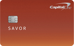 Savor Rewards card